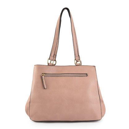 Wallet Two Handles Three divisions Medium Alice Old Pink