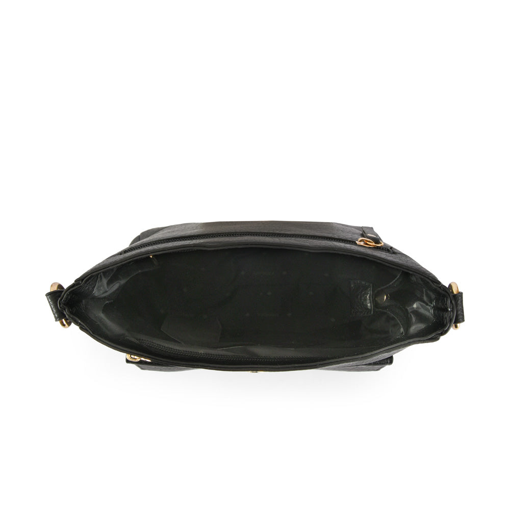 Alice Medium Crossbody Bag Black