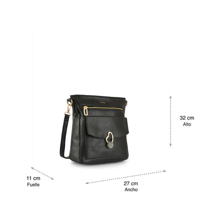 Alice Medium Crossbody Bag Black