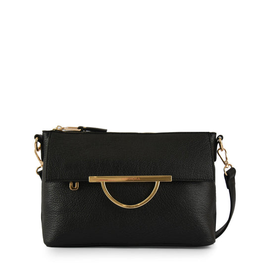 Milduria Small Black Crossbody Wallet