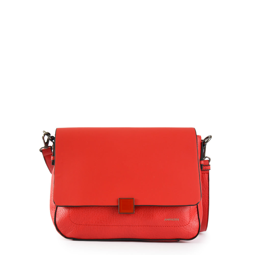 Mackay Red Small Crossbody Wallet