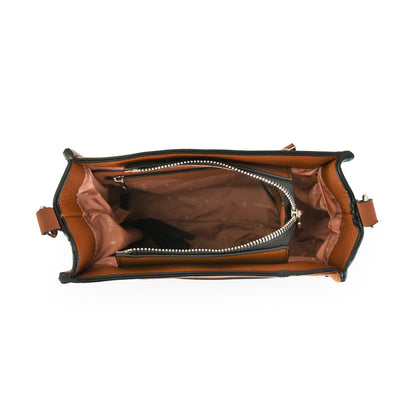 Small Urica Brown Crossbody Wallet