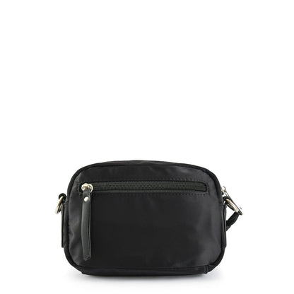 Small Agnes Black Crossbody Wallet