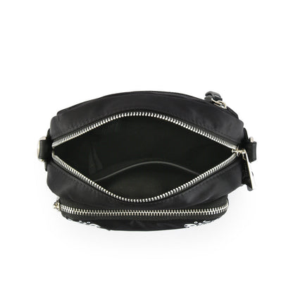Small Agnes Black Crossbody Wallet