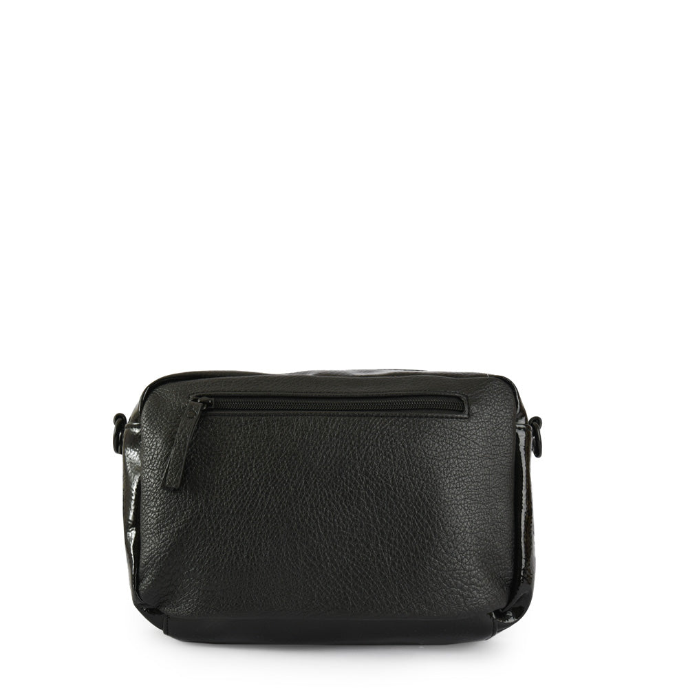 Small Portugal Crossbody Wallet Black