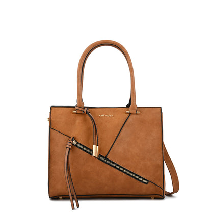 Wallet Two Handles Three medium divisions Katya camel