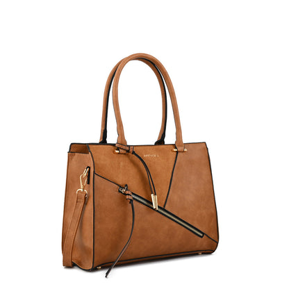 Wallet Two Handles Three medium divisions Katya camel