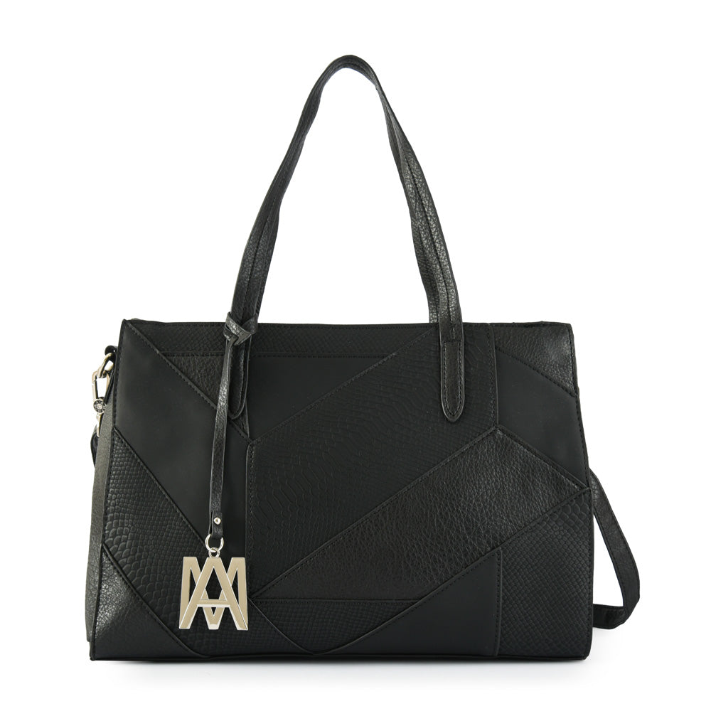 Wallet Two Handles Three medium divisions cicilia black
