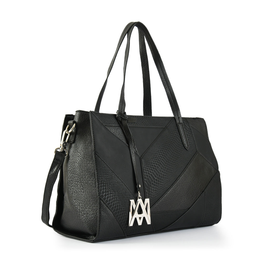 Wallet Two Handles Three medium divisions cicilia black