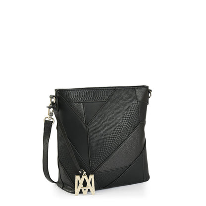 Cicilia medium black crossbody wallet