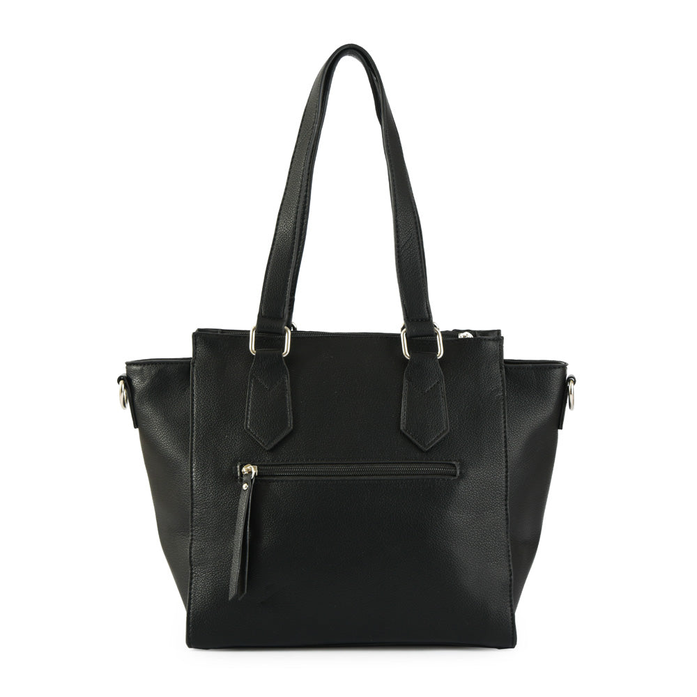 Wallet Two Handles Three medium divisions ezely black