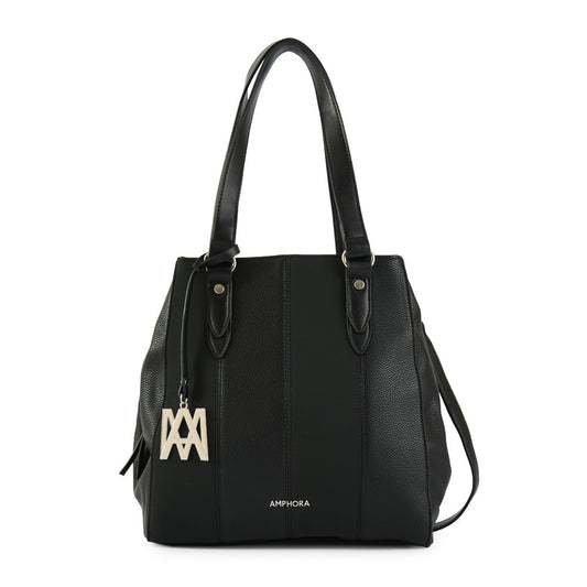 Wallet Two Handles Three divisions medium sabrina black