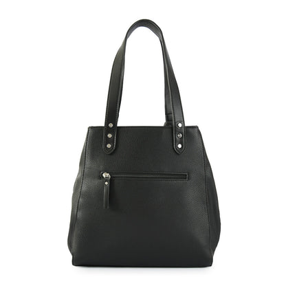 Wallet Two Handles Three divisions medium sabrina black