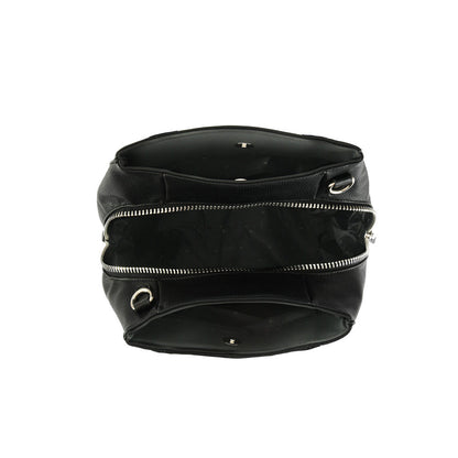 Wallet Two Handles Three divisions medium sabrina black
