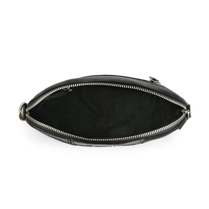 Small black mochi crossbody wallet
