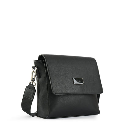 Small black kiraz crossbody wallet