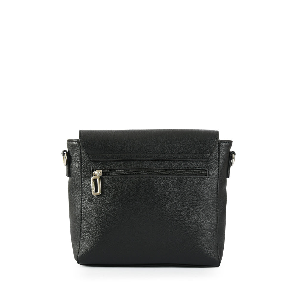 Small black kiraz crossbody wallet