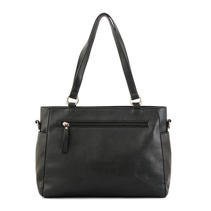Wallet Two Handles Three divisions medium black sable