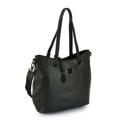Wallet Two Handles Three medium divisions black kuza