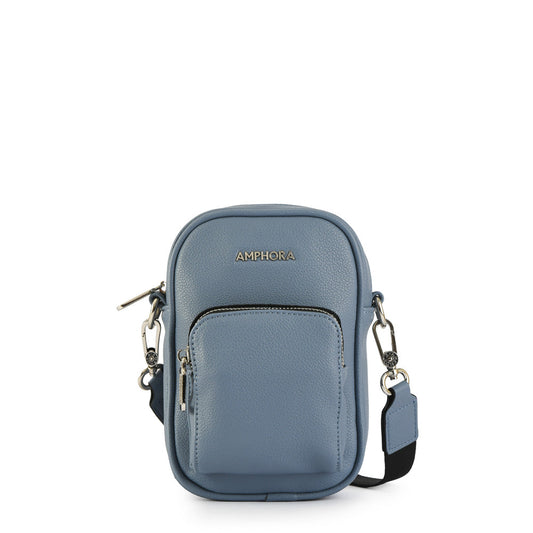 Small vondu denim crossbody bag