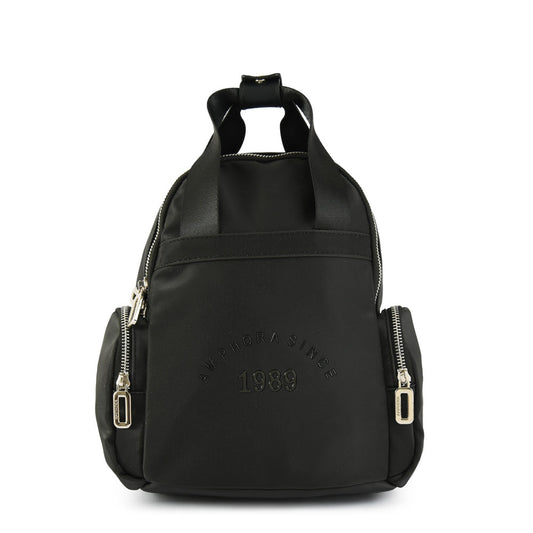 Eleonor Black Medium Backpack