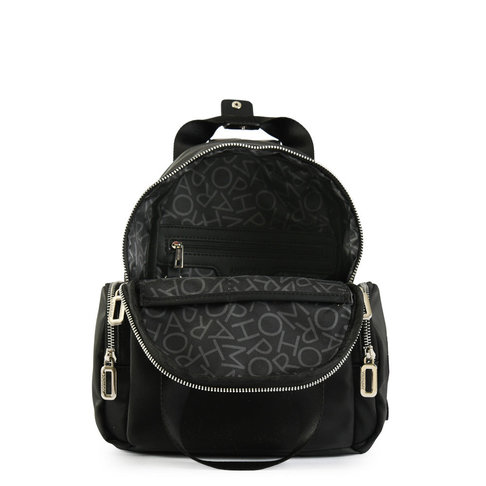 Eleonor Black Medium Backpack