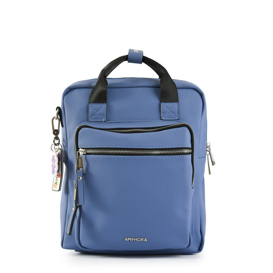 Harrit Blue Medium Backpack