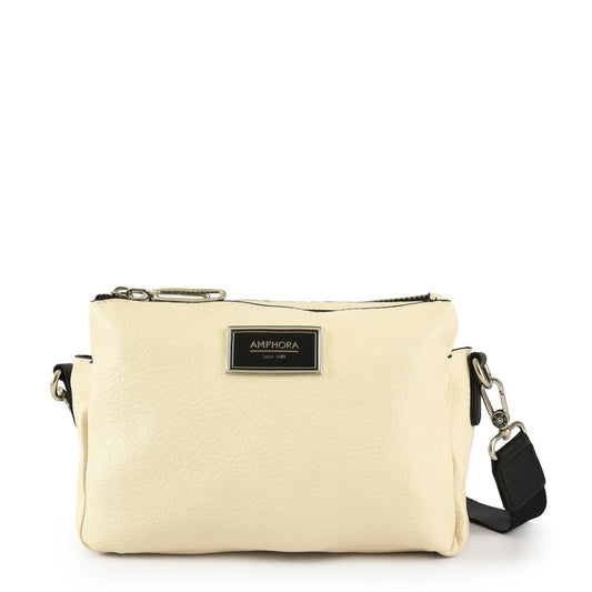 Becky medium ecru white crossbody bag