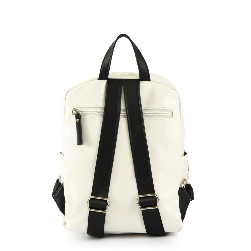 Anne-Claire Medium Backpack White