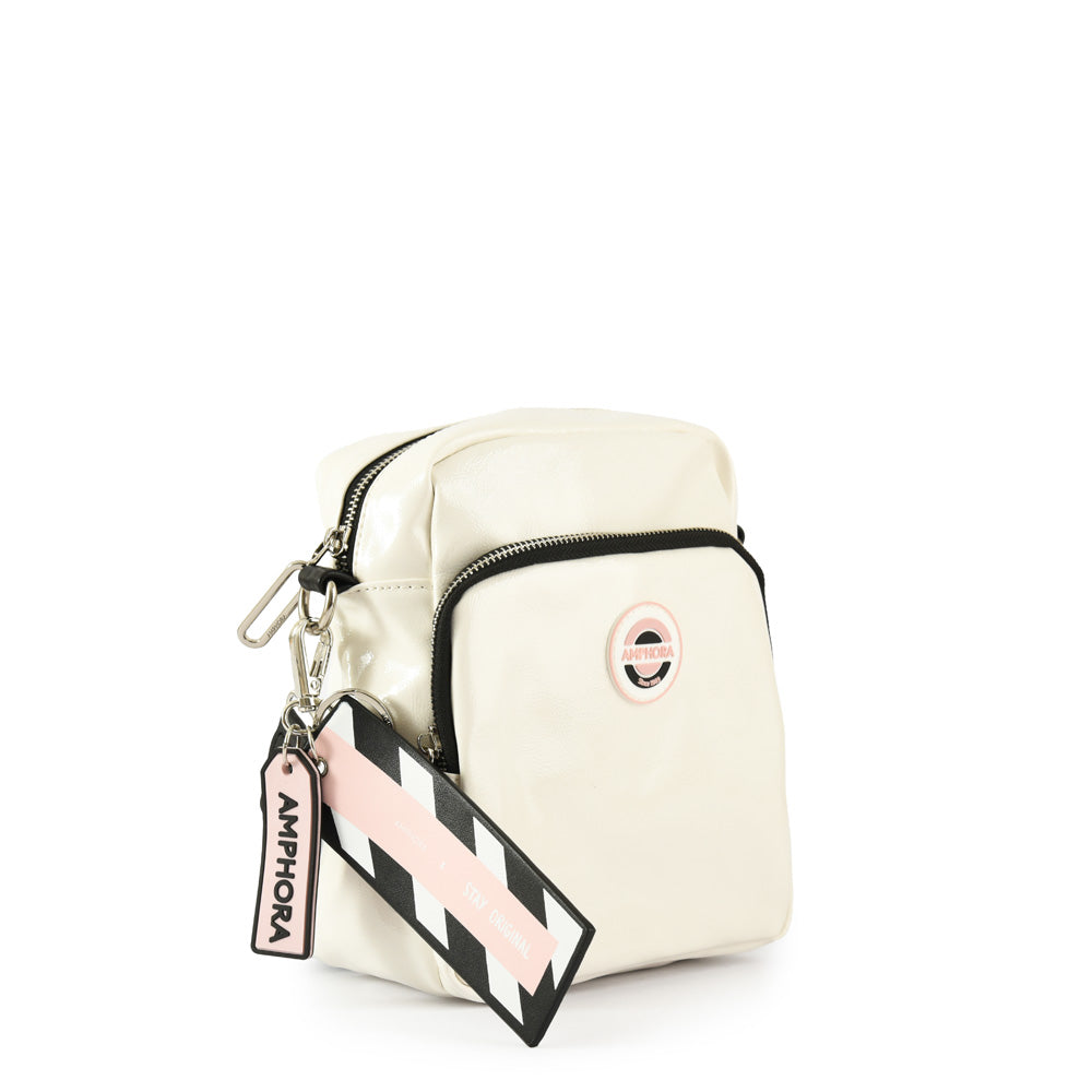 Anne-Claire small white crossbody bag