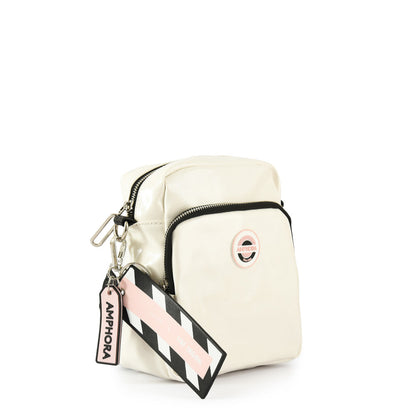 Anne-Claire small white crossbody bag