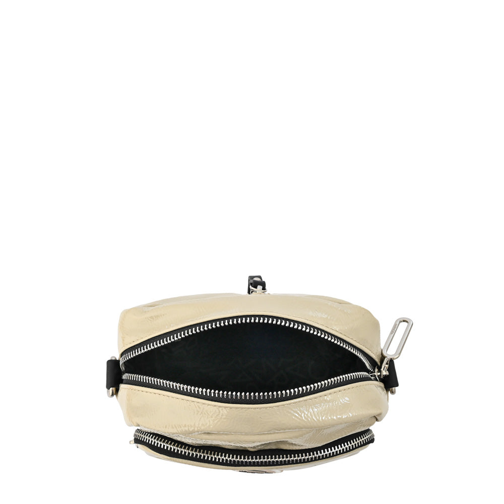 Anne-Claire beige small crossbody bag