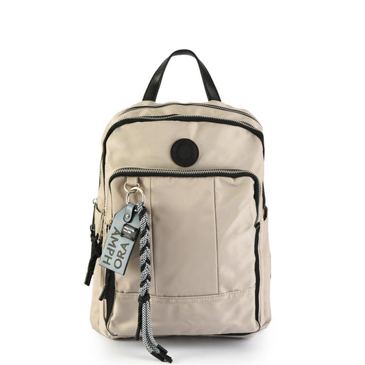 Riz Beige Medium Backpack