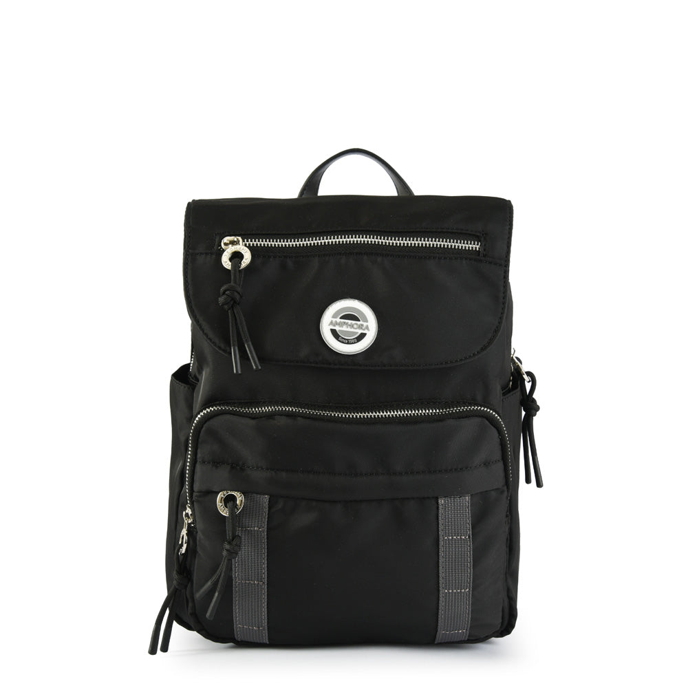 Adabella Medium Lid Backpack Black