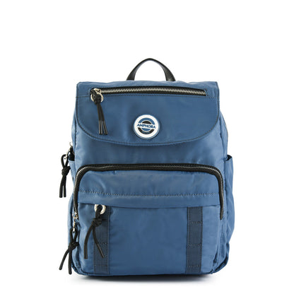 Adabella Blue Medium Lid Backpack