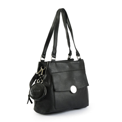 Wallet Two Handles Three medium divisions bremen black