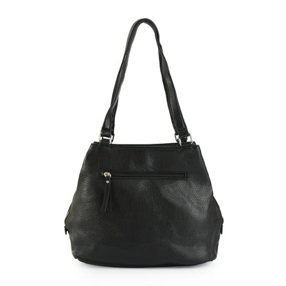 Wallet Two Handles Three medium divisions bremen black