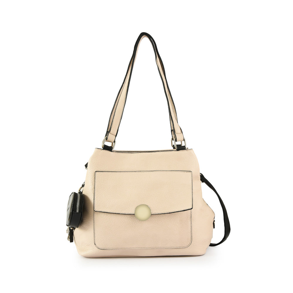 Wallet Two Handles Three medium divisions bremen beige