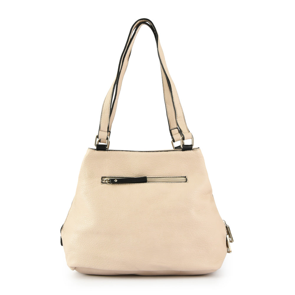 Wallet Two Handles Three medium divisions bremen beige