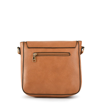 Medium beige aimar crossbody wallet