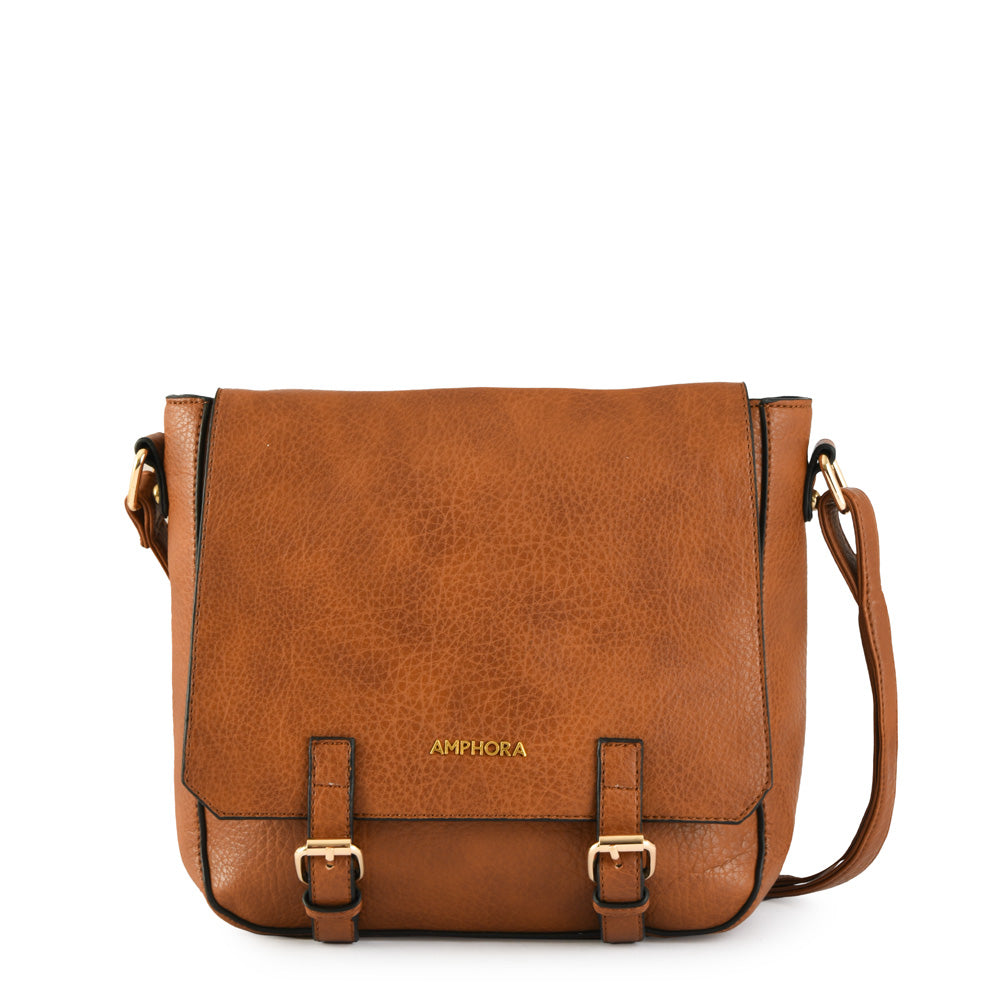 Medium Brown Aymar Shoulder Bag