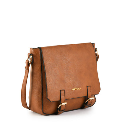 Medium Brown Aymar Shoulder Bag