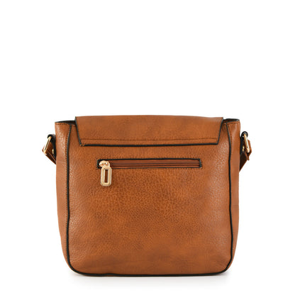 Medium Brown Aymar Shoulder Bag