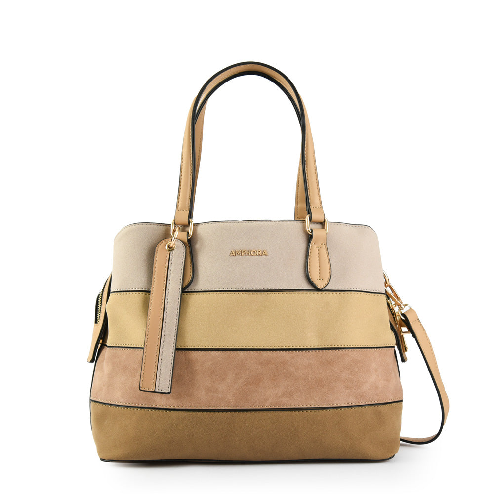 Wallet Two Handles Three medium divisions bridget beige