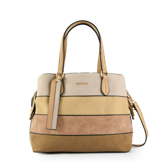 Wallet Two Handles Three medium divisions bridget beige