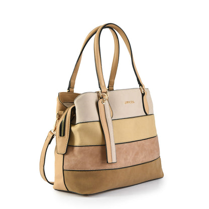 Wallet Two Handles Three medium divisions bridget beige