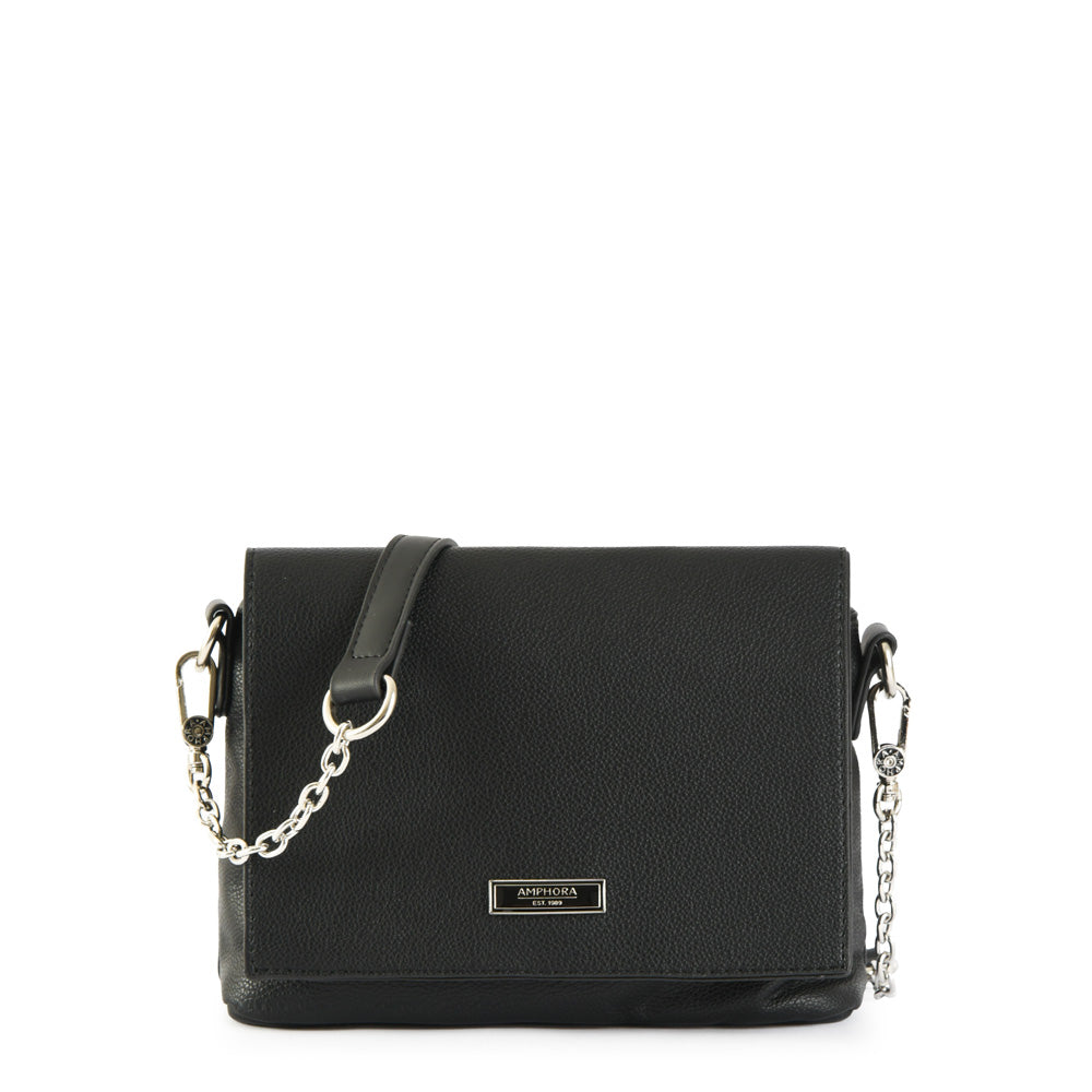 Small black Paris crossbody bag