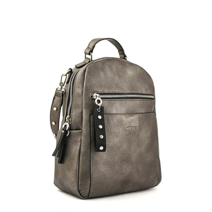 Dark Silver Carpentier Large Backpack