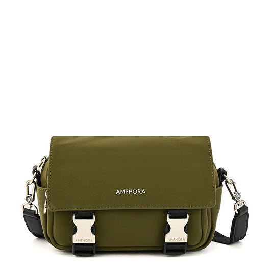 Medium royer olive green crossbody bag
