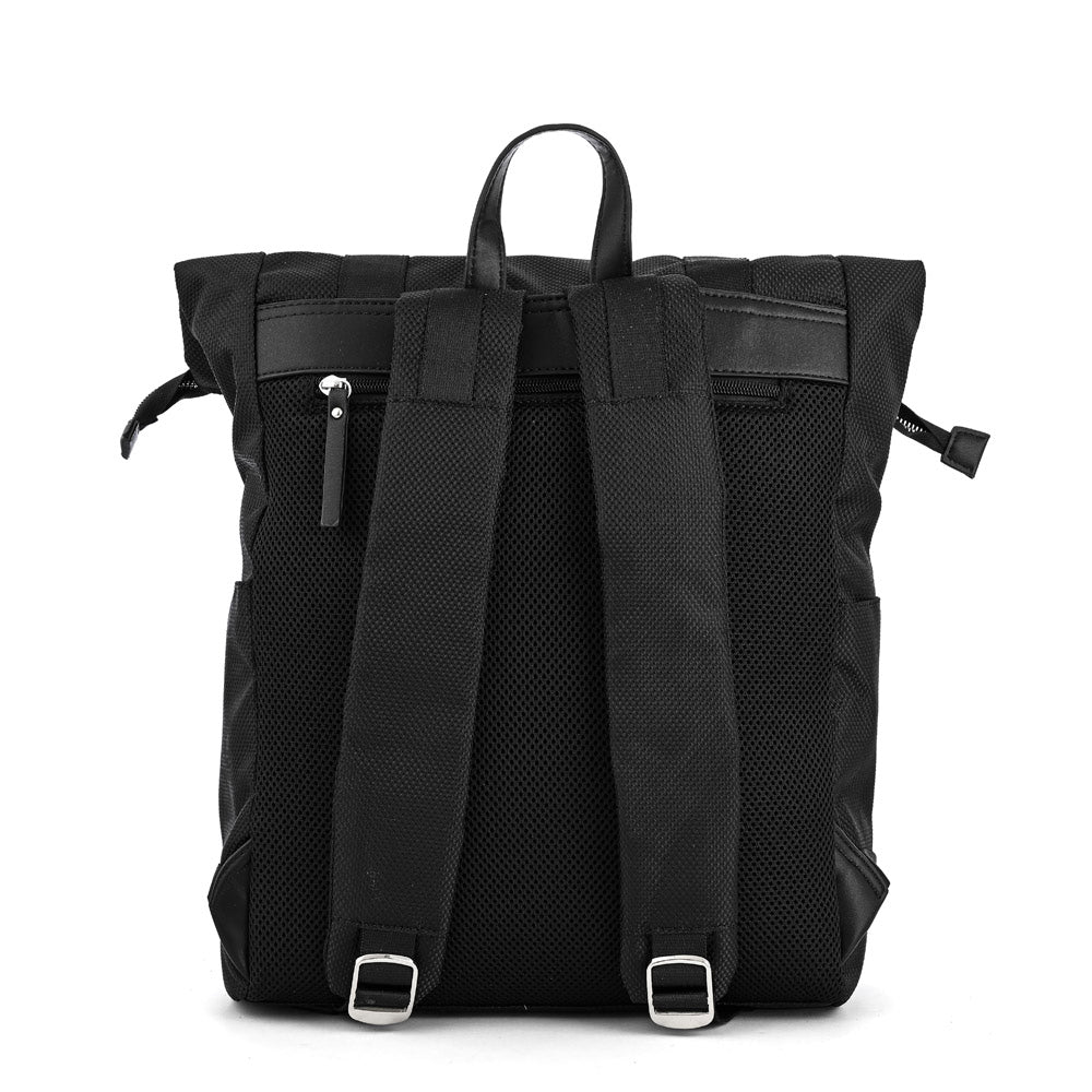 Large Russo Black Backpack